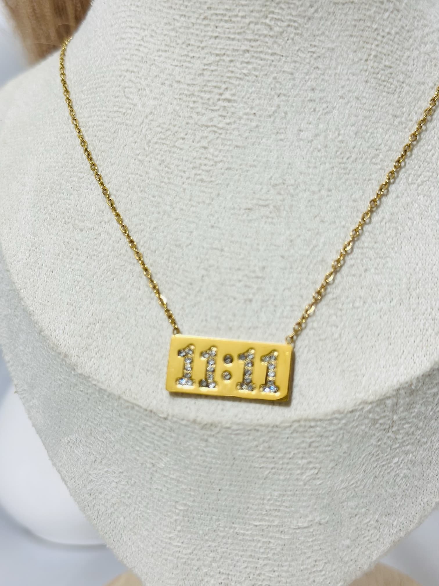 Anti Tarnish 11:11 Pendant Necklace