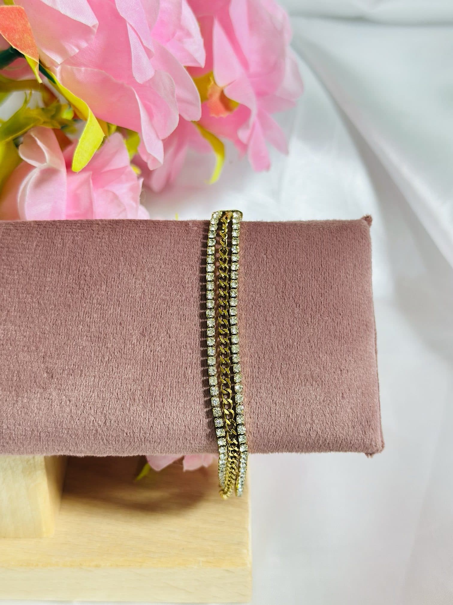 Anti Tarnish Luxe Multi Layer Chain Bracelet