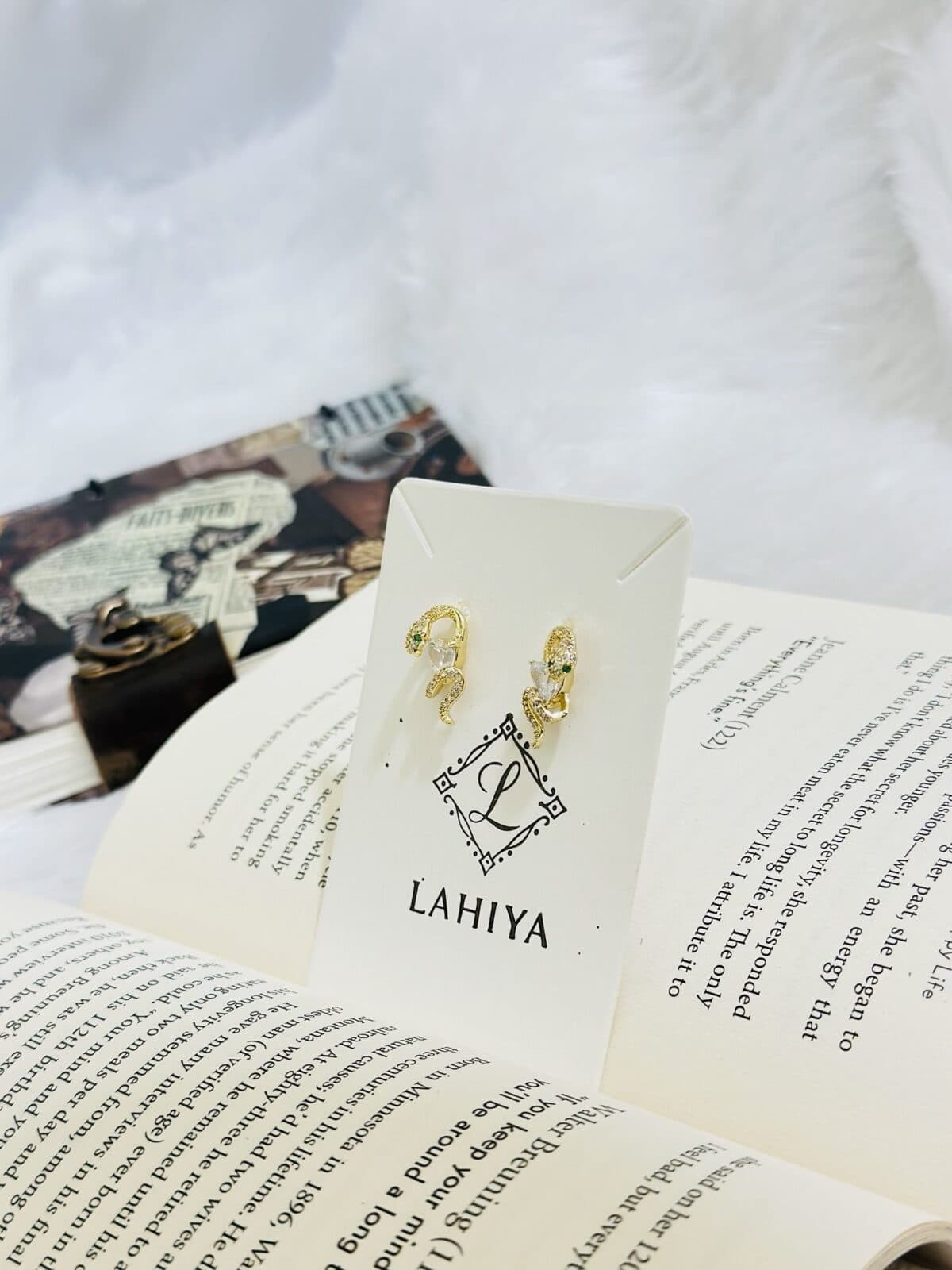 Anti Tarnish Serpentina Crystal Earrings