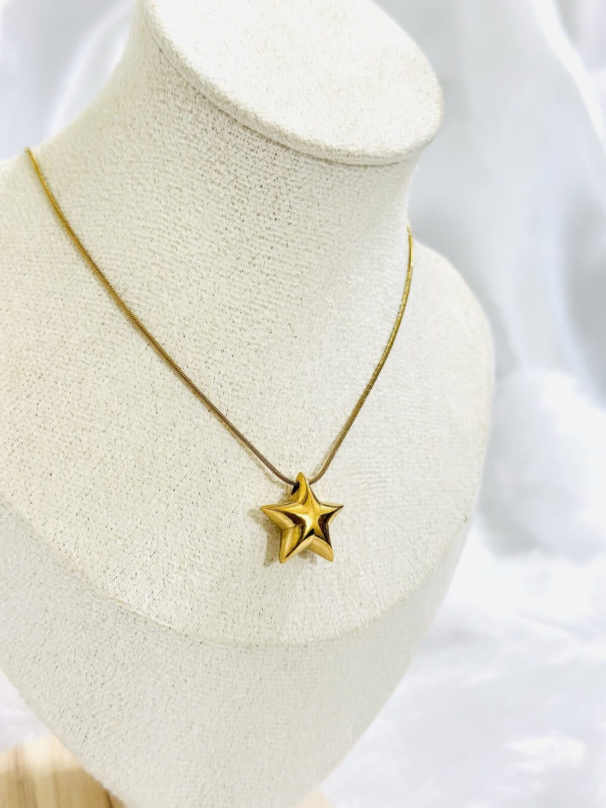 Anti Tarnish Star Charm Necklace